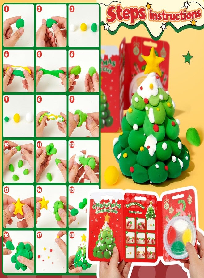 Winrayk Christmas Air Dry Clay for Kids Modeling Clay Kit, 12 Boxes Magic Molding with Sculpting Tools & Tutorials, DIY Arts and Crafts Stocking Stuffer Boys Girls Kids Christmas Birthday Gifts Toys - Image 4